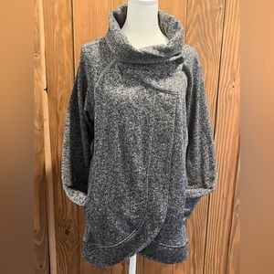 Jockey knit double breasted jacket